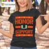 Miami Hurricanes Honor Suppor T Shirt