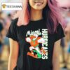 Miami Hurricanes Mascot Running T Shirt