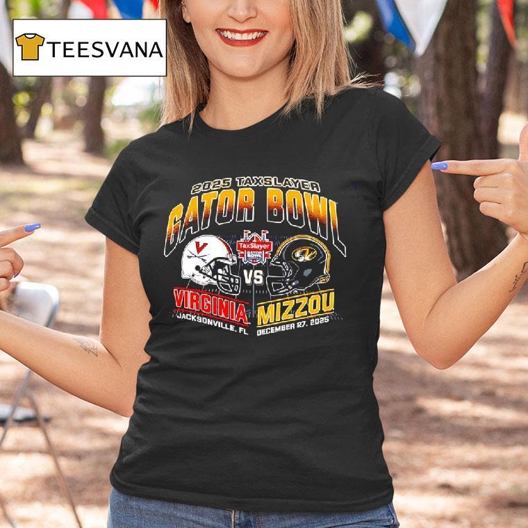 Mizzou Tigers Tax Slayer Gator Bowl Mizzou Vs Virginia T Shirt Mizzou Tigers Tax Slayer Gator Bowl Mizzou Vs Virginia T Shirt