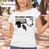 My Spirit Animal Raccoon Gets Drunk Liquor T Shirt