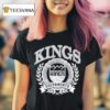 Naional Basketball Association Sacramento Kings Crest Logo T Shirt