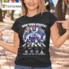 New York Giants Th Thank You For The Memories Players Abbey Road Signatures Vintage T Shirt