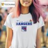 New York Rangers X Jimmy Buffett Parrot Masco T Shirt
