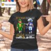 Notre Dame Fighting Irish On Saturdays X Dallas Cowboys On Sundays Mascot T Shirt