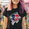 Original Blood Inside Me Dallas Cowboys And Kansas City Chiefs It S In My Hear T Shirt