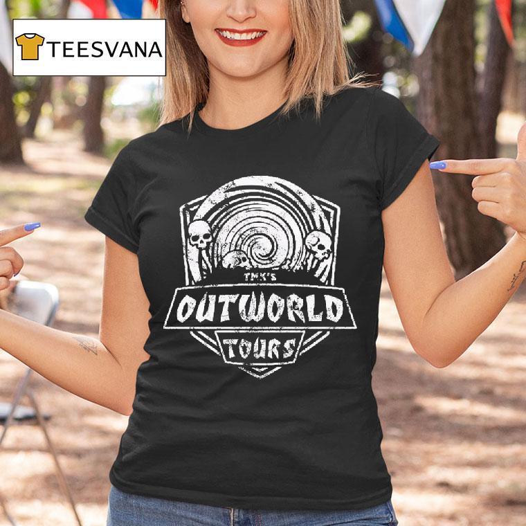 Outworld Tours Skulls Vintage T Shirt Outworld Tours Skulls Vintage T Shirt