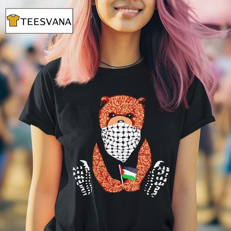 Pali Bear Palestine T Shirt Pali Bear Palestine T Shirt
