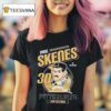 Paul Skenes Fear The Stache Pittsburgh Pirates Mlb Caricature T Shirt