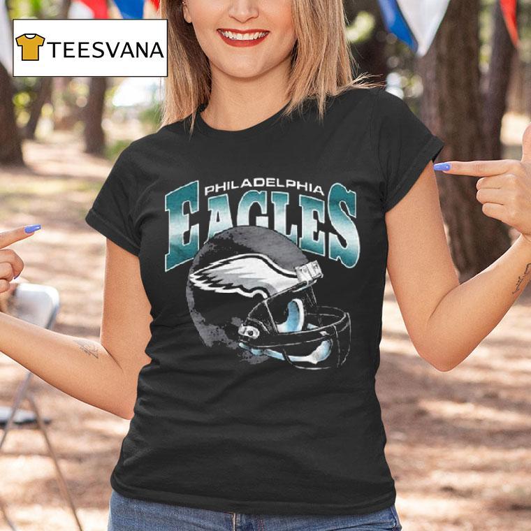 Philadelphia Eagles Gradient Helme T Shirt Philadelphia Eagles Gradient Helme T Shirt