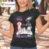 Philadelphia Phillies Bryce Harper And Philadelphia Eagles Jalen Hurts Skylines Signatures T Shirt