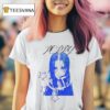 Poppy Blue Pop Face T Shirt