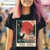 Red Sun Atacama Tour Europe Schedule Dates T Shirt