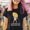 Salty Girl Carthago Delenda Es T Shirt