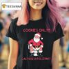 Santa Claus Poops Cookies Only Lactose Intoleran T Shirt