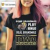 Some Grandmas Play Bingo Real Grandmas Watch Iowa Hawkeyes Diamond Heart T Shirt