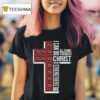 South Carolina Gamecocks I Can Do All Things Through Christ Who Strengthens Me Cross T Shirt