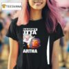 Straight Outta Agartha History Conspiracy Ancient Civilization Parody T Shirt