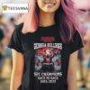 Stranger Things X Georgia Bulldogs Is Sec Championship Back To Back Winner Congratulations T Shirt