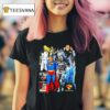 Superman Characters Movie T Shirt