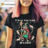 T Was The Tism M Lord Funny Wizard Racoon Witch Autism T Shirt