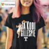 Tennessee Basketball Ja Kobi Gillespie Name Pose T Shirt