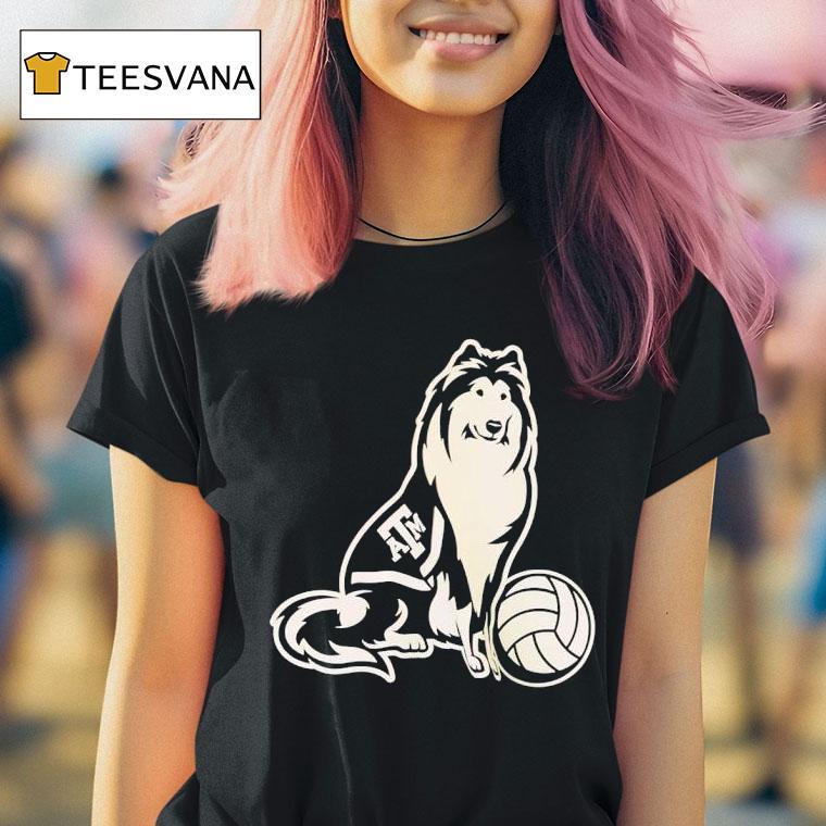 Texas Am Aggie Volleyball Masco T Shirt Texas Am Aggie Volleyball Masco T Shirt