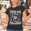 Texas Am Aggies Vs All Y All Collefge Football Playoff T Shirt
