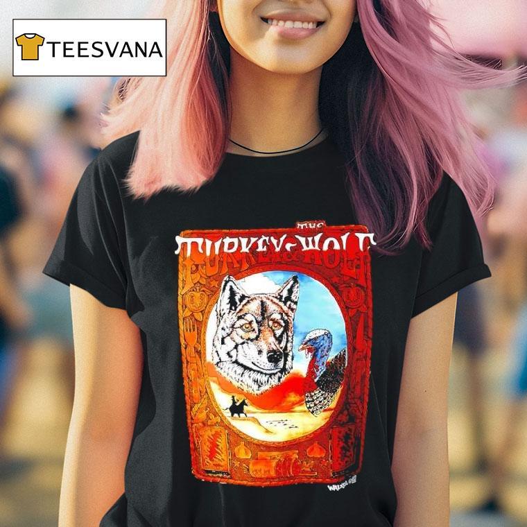 The Turkeye Wolf Walker Graphic T Shirt The Turkeye Wolf Walker Graphic T Shirt