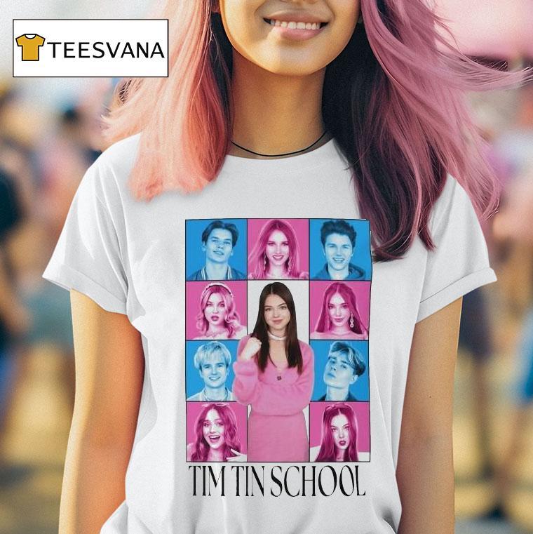 Tim Tin School Mia T Shirt Tim Tin School Mia T Shirt