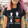 Washington Commanders Nothing Beats Rock Beats Scissors Paper Beats Rock Scissors Beats Paper T Shirt