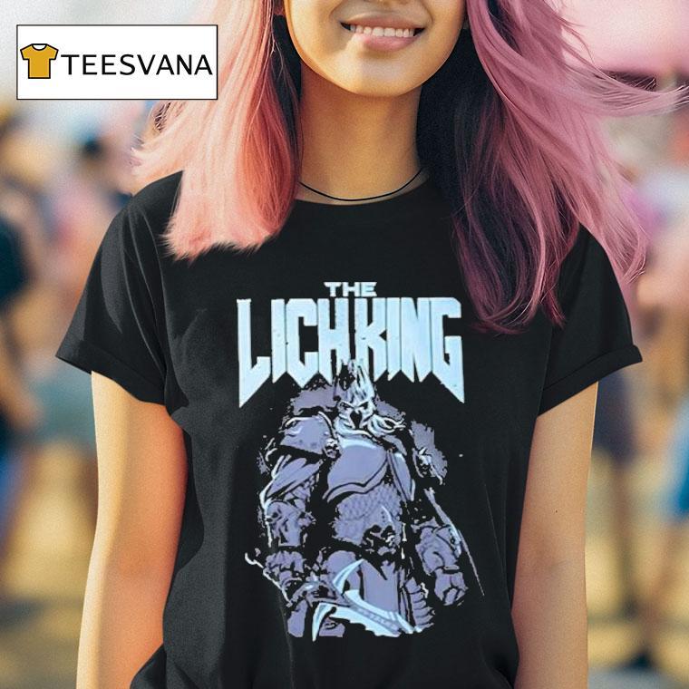 World Of Warcraft The Lich King T Shirt World Of Warcraft The Lich King T Shirt
