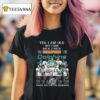 Yes I Am Old But I Saw Vii Viii Back Back Champions Miami Dolphins Players Signatures Thank You For The Memories T Shirt