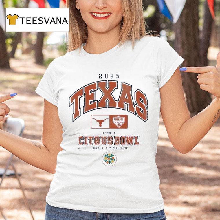 Cheez It Citrus Bowl Texas Longhorn T Shirt Cheez It Citrus Bowl Texas Longhorn T Shirt