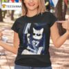 Cat Wearing Sunglasses Gen Alpha Funny Six Seven Meme T Shirt
