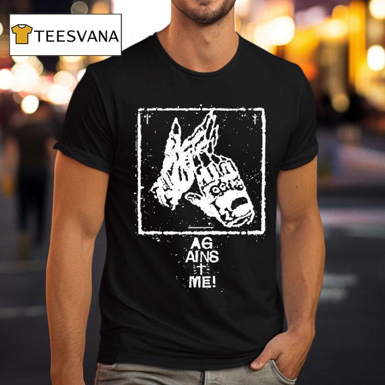 Against Me Gloves Hands T Shirt Against Me Gloves Hands T Shirt
