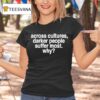 Andre Across Cultures Darker People Suffer Most Why T Shirt