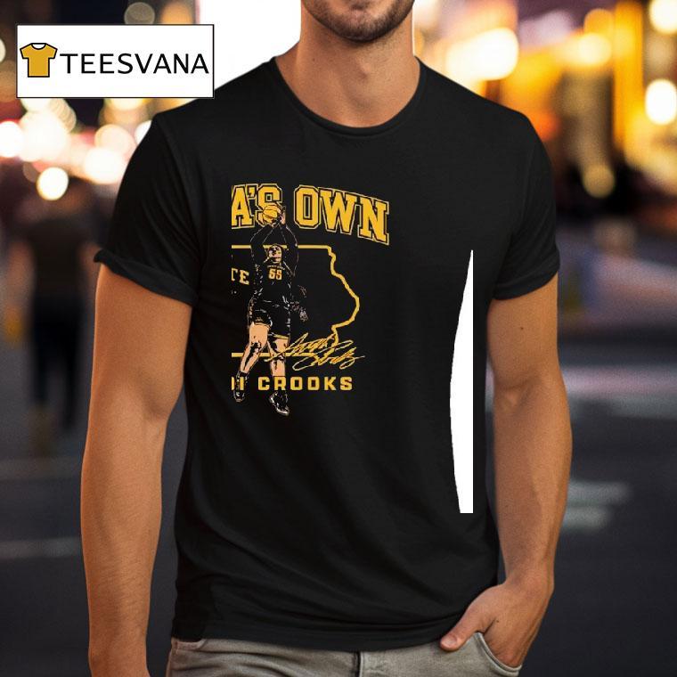 Audi Crooks Iowa State Cyclones Basketball Signature T Shirt Audi Crooks Iowa State Cyclones Basketball Signature T Shirt