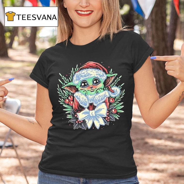 Baby Yoda In The Galaxy Merry Christmas T Shirt Baby Yoda In The Galaxy Merry Christmas T Shirt