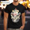 Beauty In The Mystery Tattoo Skull Rose Graphic T Shirt