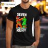 Bigfoot Santa Dabbing Six Seven Bruh Christmas Funny T Shirt