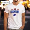 Boise State Broncos La Bowl Champions Bucked Up Team Graphic T Shirt