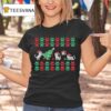 Cat Knocking Over The Christmas Tree Many Cat Paw Prints T Shirt
