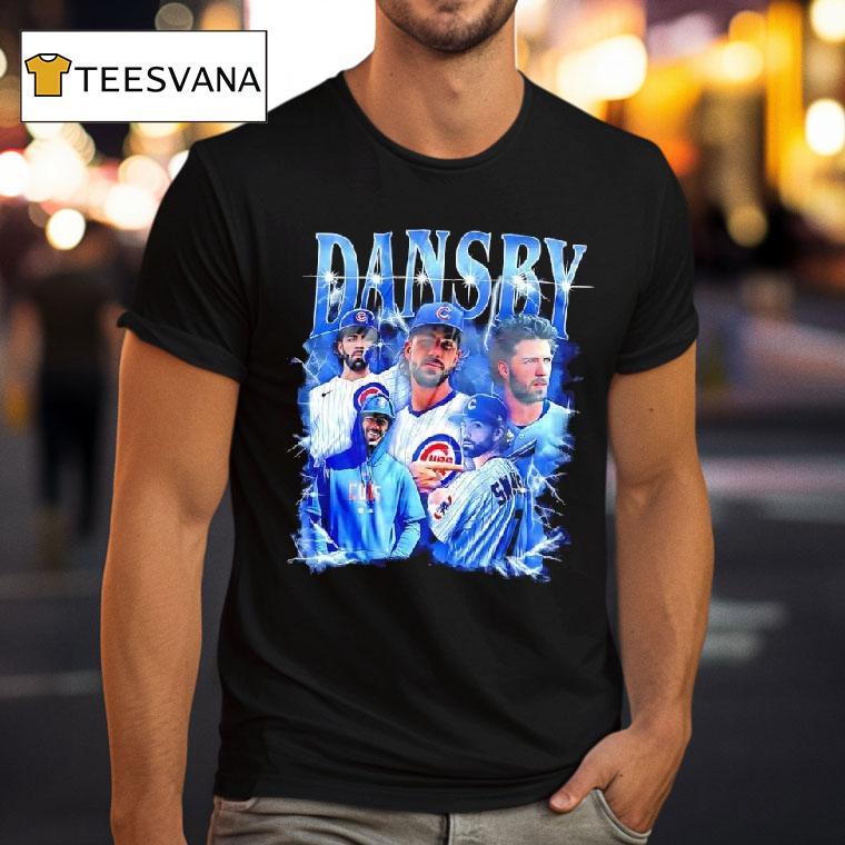 Chicago Cubs Dansby Swanson Graphic T Shirt Chicago Cubs Dansby Swanson Graphic T Shirt
