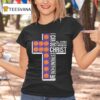 Clemson Tigers I Can Do All Things Through Christ Who Strengthens Me Cross T Shirt