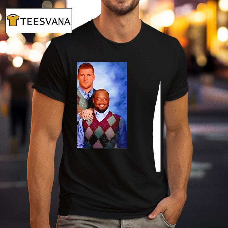 Coach Mike Tomlin And T J Watt Pittsburgh Slers Football Step Brothers T Shirt Coach Mike Tomlin And T J Watt Pittsburgh Slers Football Step Brothers T Shirt