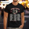 Creed Fisher This Whiskey And Me Tour Dates T Shirt