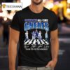 Dallas Cowboys All Time Greats Thank You Memories Signatures Abbey Road T Shirt