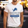 Dan Campbell Detroit Lions Engineered For Nfc North T Shirt