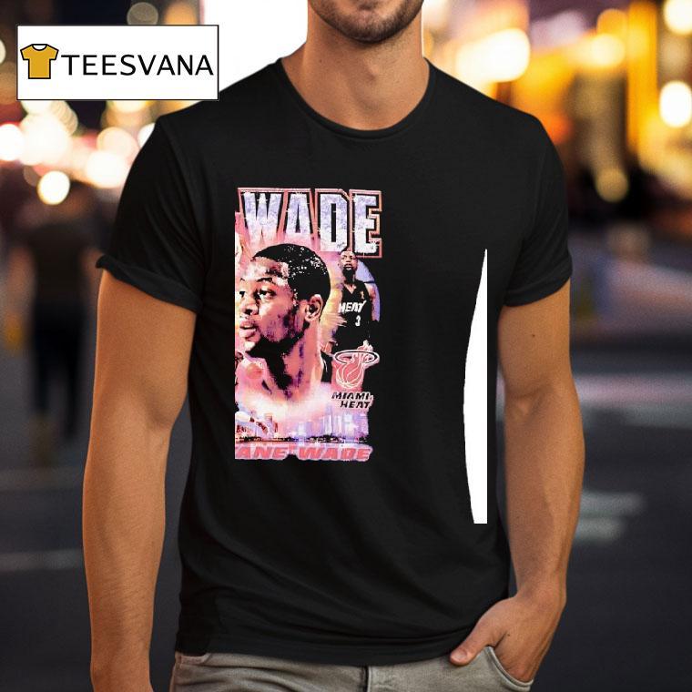 Dwyane Wade Miami Heat Basketball Vintage T Shirt Dwyane Wade Miami Heat Basketball Vintage T Shirt