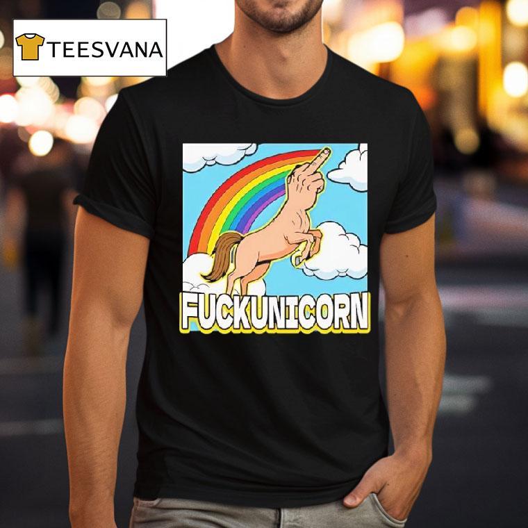 Fuckunicorn Unicorn Rainbow Graphic T Shirt Fuckunicorn Unicorn Rainbow Graphic T Shirt